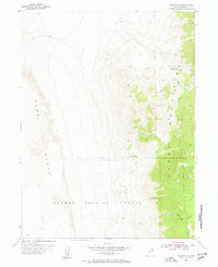 Wig Mtn NE 1955 topographic map thumbnail