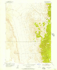 Wig Mtn NE 1955 topographic map thumbnail