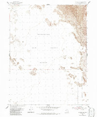 Wig Mtn NW 1954 topographic map thumbnail