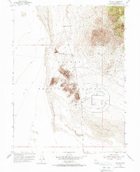 Wig Mtn 1955 topographic map thumbnail