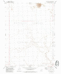 Wildcat Mountain SE 1954 topographic map thumbnail