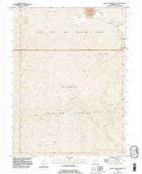 Wildcat Mountain SE 1993 topographic map thumbnail