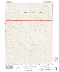 Wildcat Mountain SW 1993 topographic map thumbnail