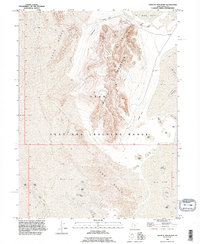 Wildcat Mountain 1993 topographic map thumbnail