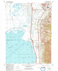 Willard 1992 topographic map thumbnail
