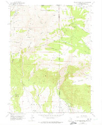 Willow Creek Butte 1952 topographic map thumbnail