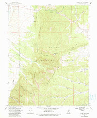 Wilson Peak 1966 topographic map thumbnail