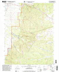 Wilson Peak 2002 topographic map thumbnail