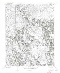 Wilsonville SE 1953 topographic map thumbnail