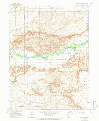 Windy Ridge 1964 topographic map thumbnail