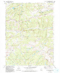 Wolf Creek Summit 1993 topographic map thumbnail