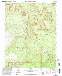 Woodenshoe Buttes 2001 topographic map thumbnail