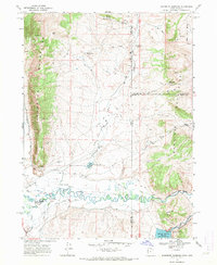 Woodruff Narrows topographic map thumbnail