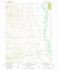 Woodruff 1968 topographic map thumbnail