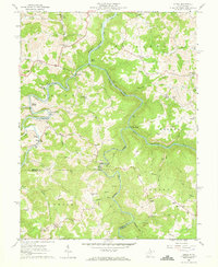 Audra 1960 topographic map thumbnail