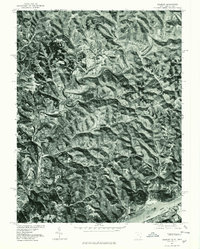 Belmont 1976 topographic map thumbnail