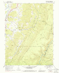 Beverly East 1969 topographic map thumbnail