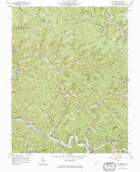Big Creek 1962 topographic map thumbnail