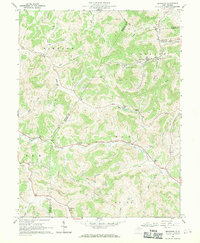 Brownton 1961 topographic map thumbnail