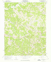 Burnt House 1964 topographic map thumbnail