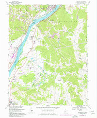 Cheshire topographic map thumbnail