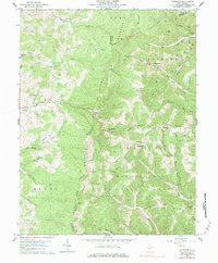 Colebank 1959 topographic map thumbnail