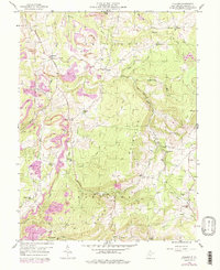 Cuzzart 1959 topographic map thumbnail