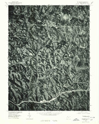 Ellenboro 1975 topographic map thumbnail