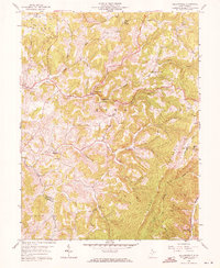 Fellowsville 1958 topographic map thumbnail