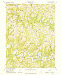 Glen Easton 1960 topographic map thumbnail