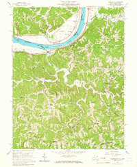 Glenwood 1958 topographic map thumbnail