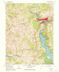 Grafton 1960 topographic map thumbnail