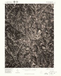 Grant Town 1976 topographic map thumbnail