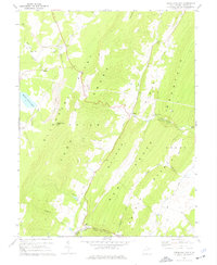 Greenland Gap 1967 topographic map thumbnail