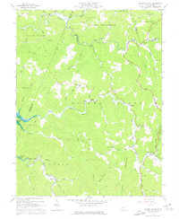 Hacker Valley 1967 topographic map thumbnail