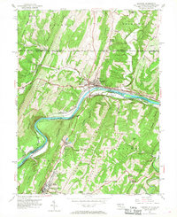 Hancock topographic map thumbnail