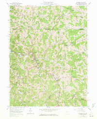 Hundred 1958 topographic map thumbnail