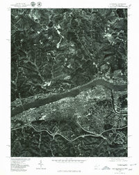 Huntington 1976 topographic map thumbnail