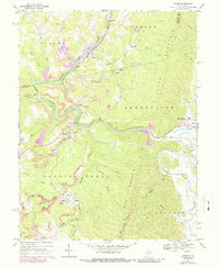 Junior 1969 topographic map thumbnail