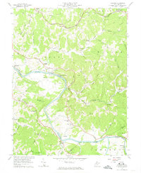 Kanawha 1957 topographic map thumbnail