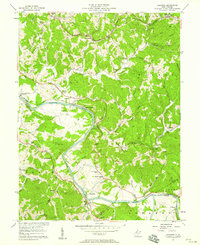 Kanawha 1957 topographic map thumbnail