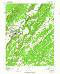 Keyser 1949 topographic map thumbnail