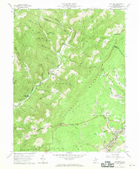 Lead Mine 1959 topographic map thumbnail