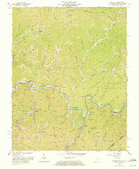 Majestic topographic map thumbnail