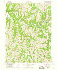Majorsville 1959 topographic map thumbnail