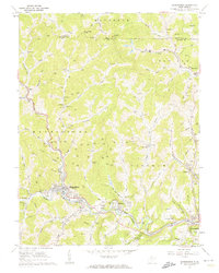 Mannington 1960 topographic map thumbnail