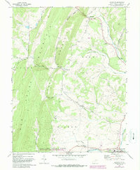 Maysville 1967 topographic map thumbnail