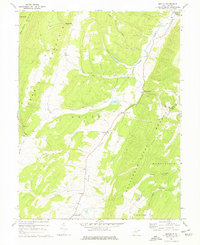 Medley 1967 topographic map thumbnail