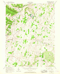 Middleway 1955 topographic map thumbnail