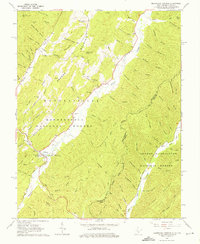 Minnehaha Springs 1962 topographic map thumbnail